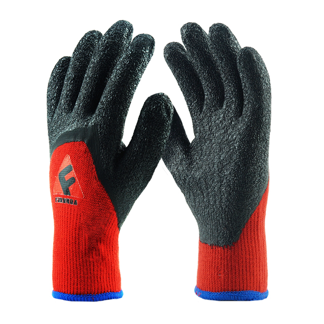 13 Gauge Polyester Liner 3/4 Latex Foam Coated Gloves