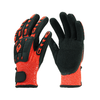 Hi-Quality 13 Gauge HPPE Shell Nitrile Sandy Coated anti-vibration Gloves