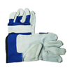 Construction Work 10.5 Inch Cow Split Leather Gloves for Safety Work