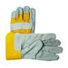 10.5 Inch Cow Split Leather Montage Gloves for Industrial Work